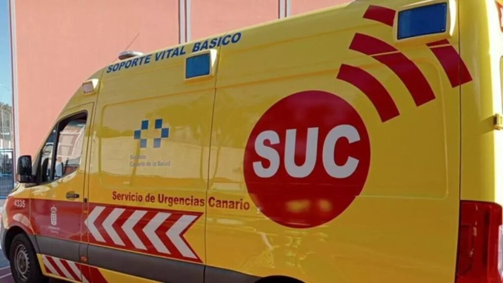 Accidente en Tenerife