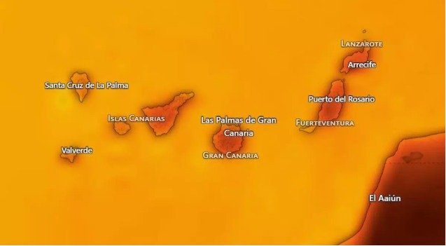 🌡️ Aviso amarillo por calor