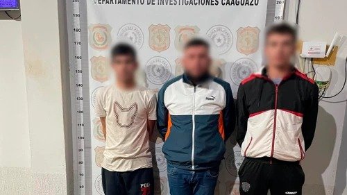 Policía detiene a piratas del asfalto en Coronel Oviedo
