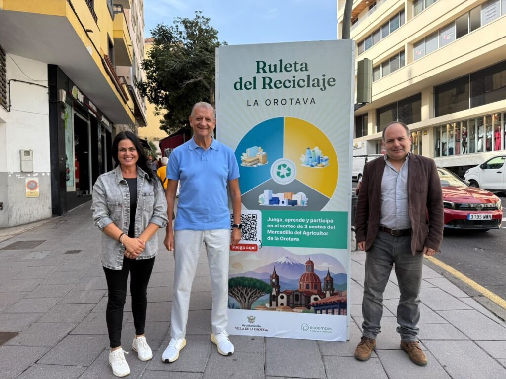 La Orotava lanza un juego interactivo para mejorar el reciclaje y la separación de residuos