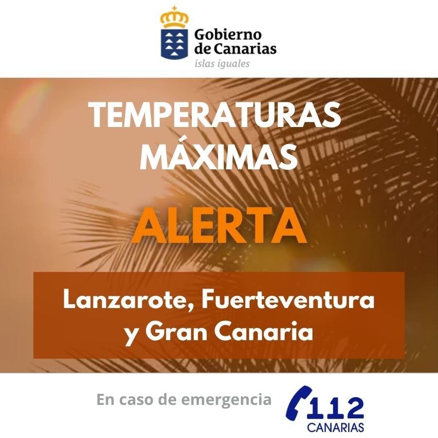 alerta por altas temperaturas