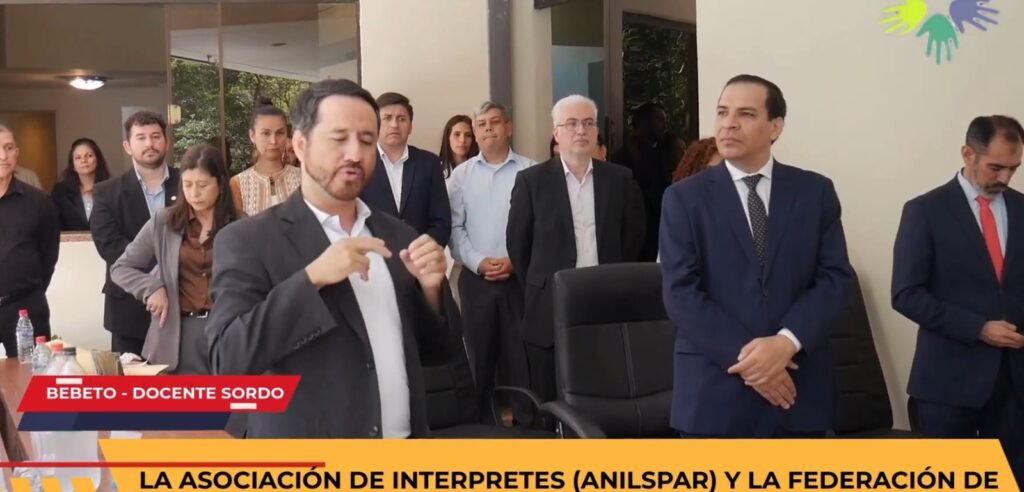 Polémica por la suspensión de la acreditación de intérpretes de lengua de señas en Paraguay
